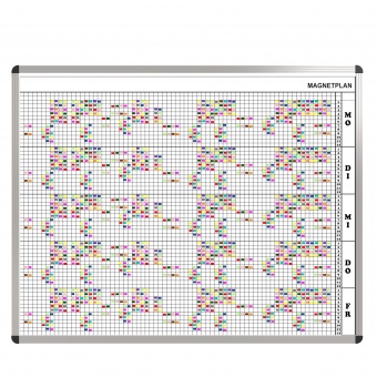 Personal-Raum-Plan, 12 Stunden, 73 Spalten, 123x157 cm, Personal-Raum-Plan, 12 Stunden, 73 Spalten, 123x157 cm,